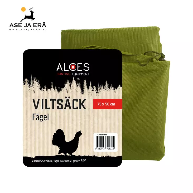 Alces Riistapussi Lintu/Jänis 75x50 cm - Riistapussit - 7340143701772 - 1
