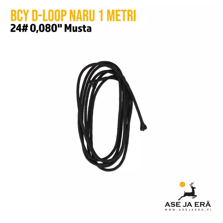 BCY D-loop naru 24# 0,080" 1 metri - Muut jännetarvikkeet - 35718002022 - 1