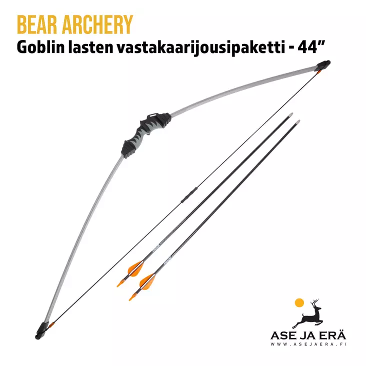 Bear Archery Goblin lasten vastakaarijousipaketti - Yleiskuva - Perinnejouset - 754806120232 - 2
