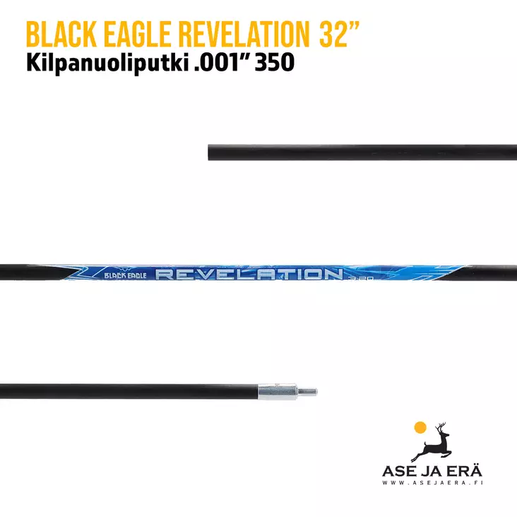 Black Eagle Revelation hiilikuitunuoliputki - Hiilikuituiset nuoliputket - 1170961012 - 1