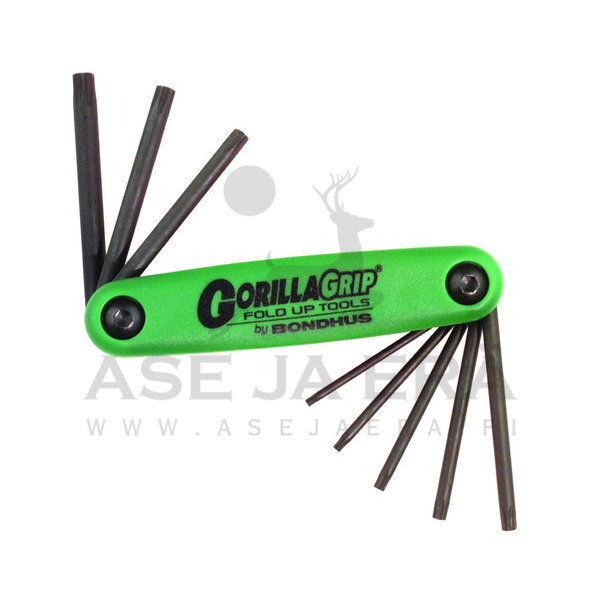 Bondhus Gorilla Grip TORX avain T6-T25 - Jousen säätö ja huolto - 037231126322 - 1