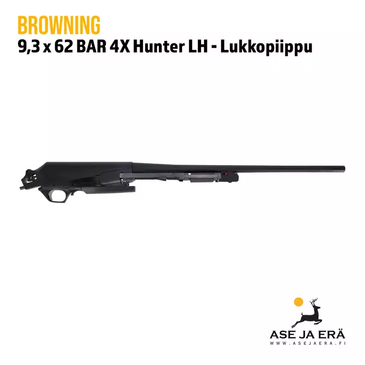 Browning BAR 4X Hunter LH lukkopiippu 9,3x62 - Puoliautomaattikiväärit - 019322 - 1