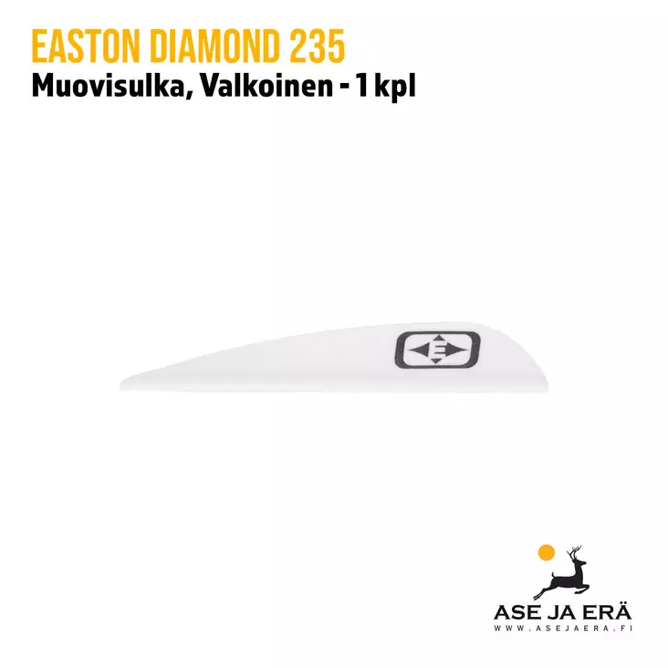 Easton Diamond 235 muovisulka, Valkoinen - 1 kpl - yleiskuva vasen sivu - Muovisulat - 1025701072 - 1