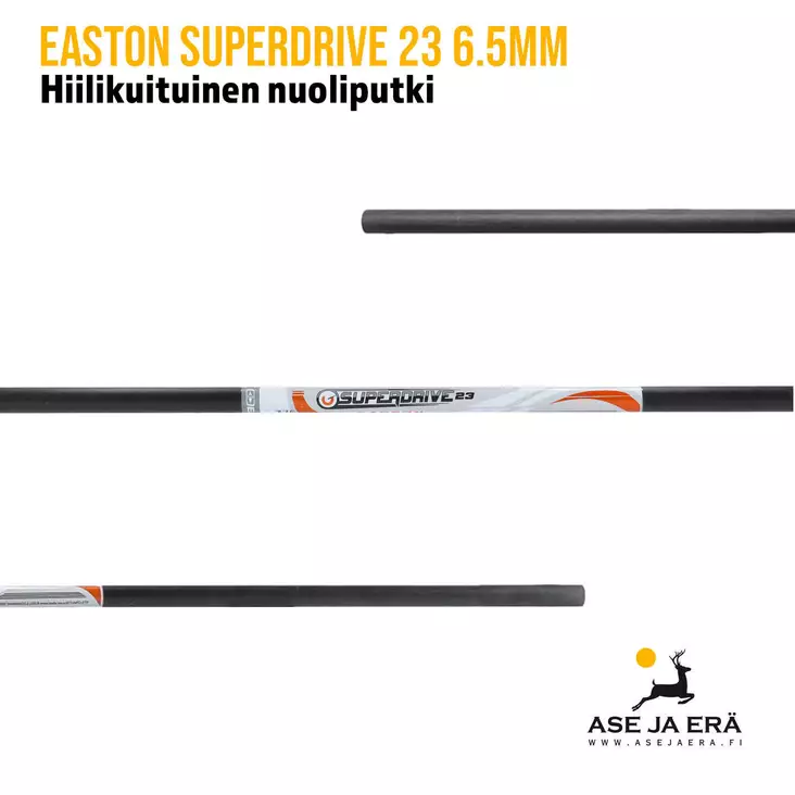 Easton Superdrive 23 6.5mm hiilikuitunuoliputki - Hiilikuituiset nuoliputket - 1137341012 - 1