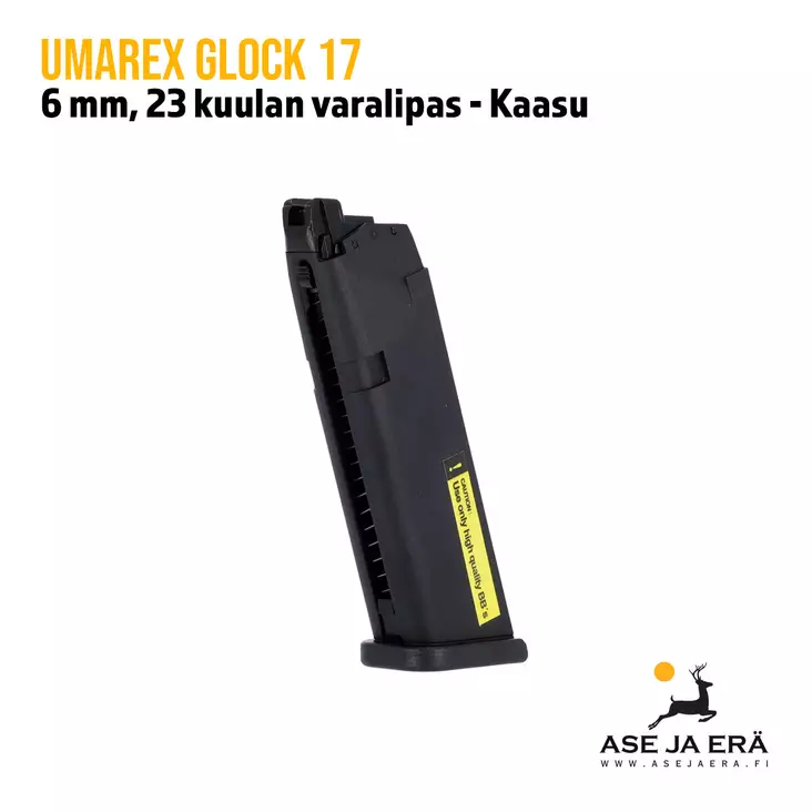 Glock 17 airsoft lipas, kaasu (23) - Lippaat ja lippaanlataajat - 4000844647252 - 3