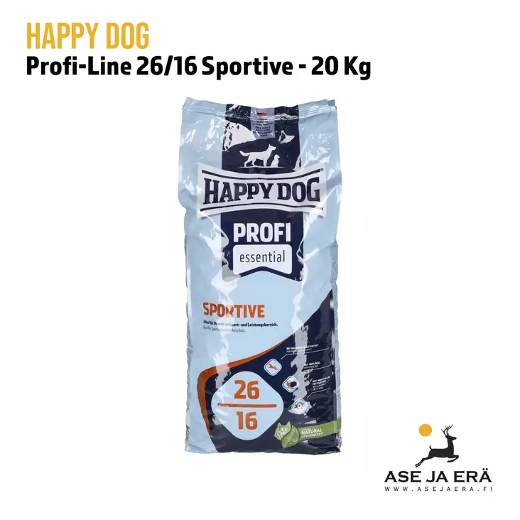 Happy Dog Profi-Line 26/16 Sportive koiraruoka 20kg - Happy dog koiranruoka - 4001967012682 - 8