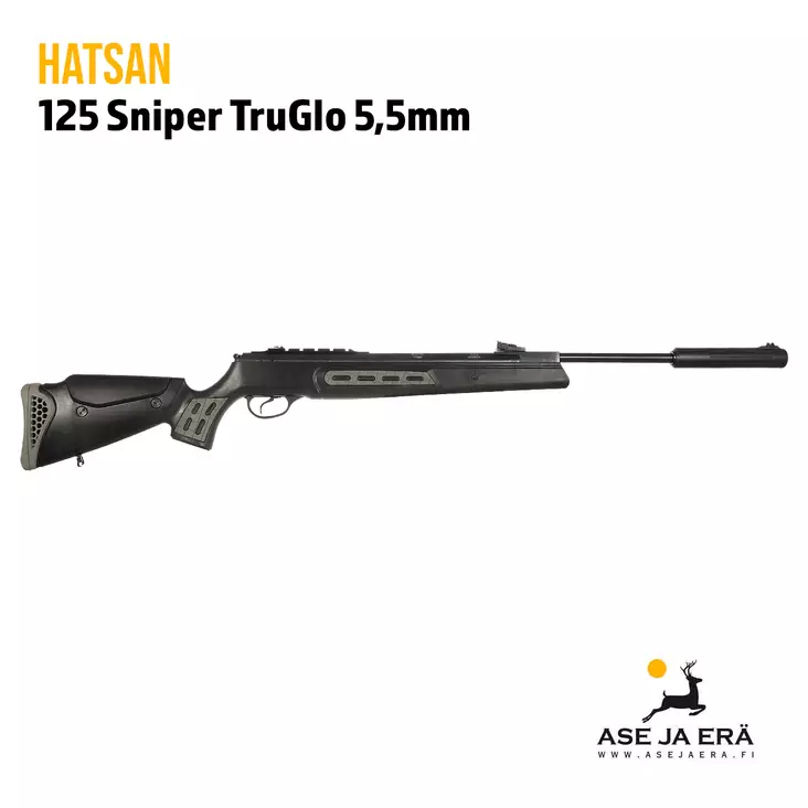Hatsan 125 Sniper TruGlo 5,5mm ilmakivääri - Vipuviritteiset ilmakiväärit - 6416173015132 - 3