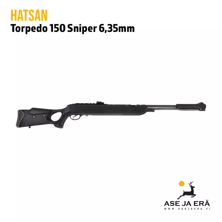 Hatsan Torpedo 150 Sniper 6,35mm ilmakivääri - Vipuviritteiset ilmakiväärit - 067272 - 6