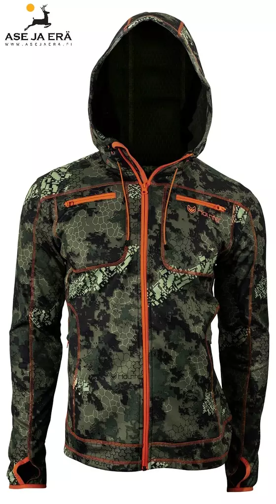 Haunter Thon huppari camo/oranssi - Hupparit - 7340143708672 - 1