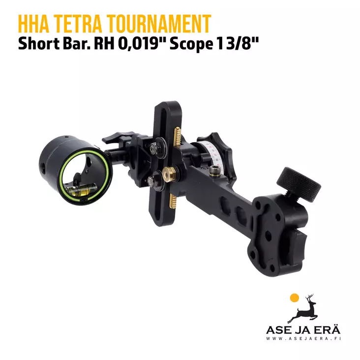 HHA Tetra Tournament Short Bar slider-tähtäin - Taljajousen tähtäimet - 716415220772 - 1