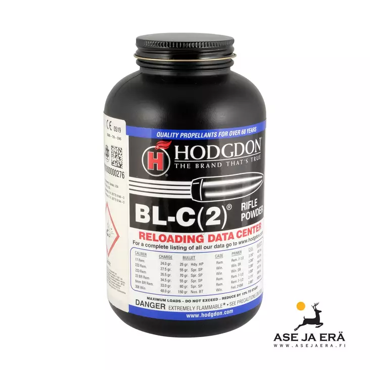 Hodgdon BLC-2 ruuti 454 g - Kivääriruuti - 039288500292 - 1