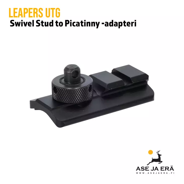 Leapers UTG Swivel Stud to Picatinny adapteri - Kiikarinjalat ja tarvikkeet - 4712274528062 - 1