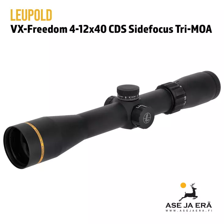 Leupold VX-Freedom 4-12x40 CDS Sidefocus Tri-MOA  kiikaritähtäin - Yleiskuva - Leupold kiikaritähtäimet - 030317018962 - 6