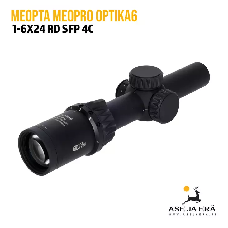 Meopta MeoPro Optika 6 1-6x24 RD SFP kiikaritähtäin - Meopta kiikaritähtäimet - 8594050734722 - 3