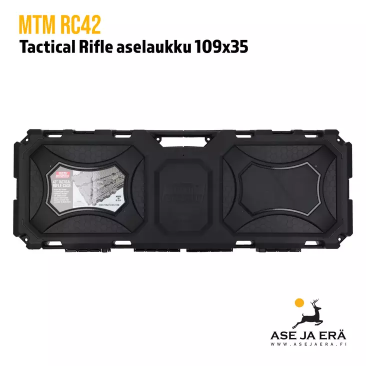 MTM RC42 Tactical Rifle aselaukku 109x35x13cm - yleiskuva - Kovamuovilaukut - 26057260402 - 1