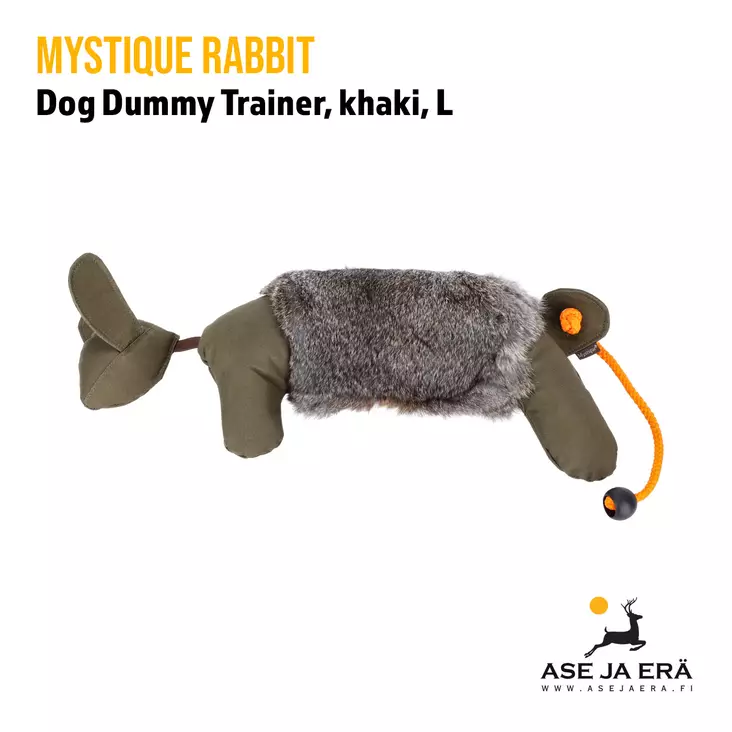 Mystique Rabbit Dog Dummy "trainer" fur cover - Metsästyskoiran koulutustarvikkeet - 8585045200032 - 1