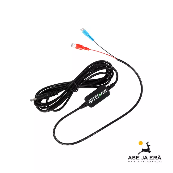 Niteforce akkujohto jännitteenalentajalla 18V-12V -> 6V - Tarvikkeet riistakameroihin - 6430061581752 - 1