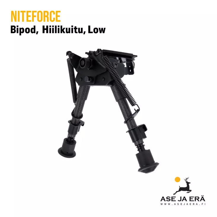 NITEforce CARBON Bipod matala ammuntatuki - Hiilikuitu bipodit - 6430061581912 - 1