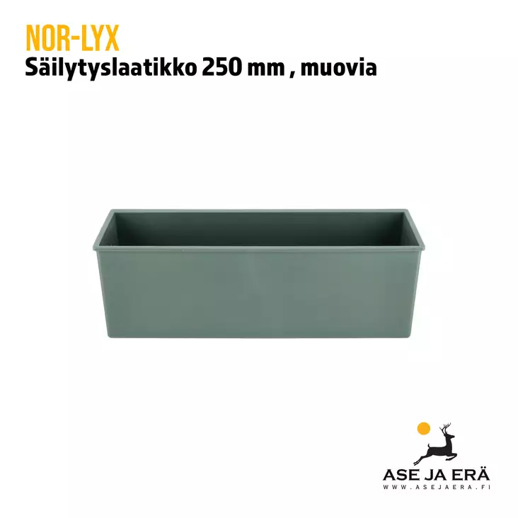 Nor-Lyx kaapin muovilaatikko 250 mm - Asetelineet ja muut tarvikkeet - 294232 - 1