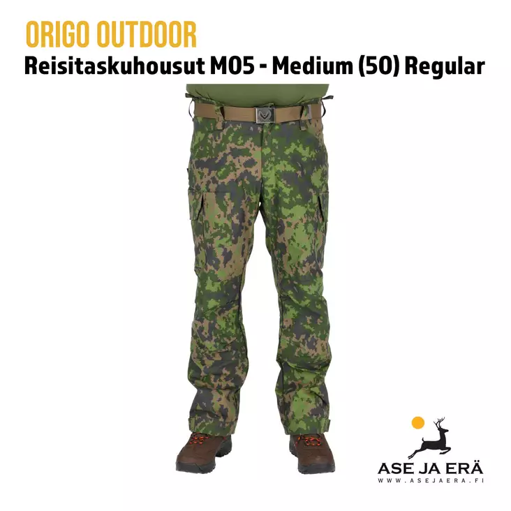 Origo Outdoor reisitaskuh M05 M 50 R, Yleiskuva - Erä- ja vaellushousut - 6430016119542 - 1