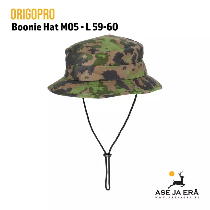 Origopro Boonie Hat M05 L 59-60 - edestä - Metsästyshatut - 6430016122122 - 1