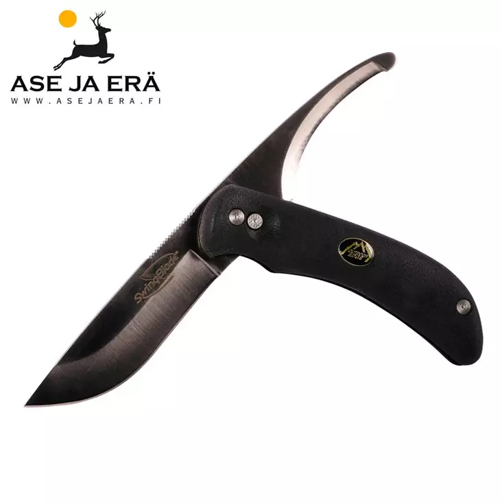OutdoorEdge SwingBlade Kääntöveitsi musta - Taittoveitset - 743404200712 - 2
