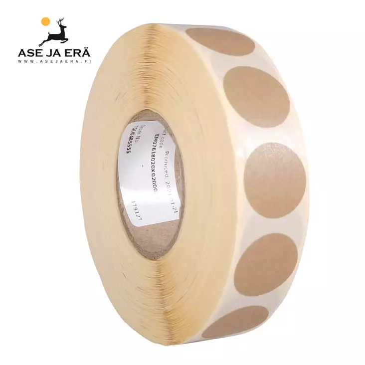 Paikkatarra ruskea 20mm ipsc / sra / idpa tauluun 2000 kpl - Paikkatarrat ja -annostelijat - ET302002 - 2