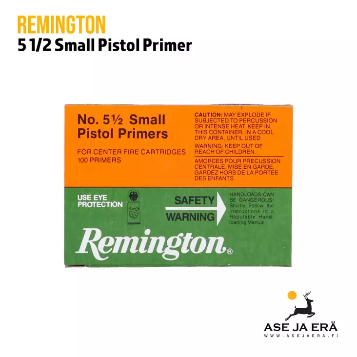 Remington 5 1/2 pieni pistoolin nalli - Pistoolinallit - 047700095202 - 1