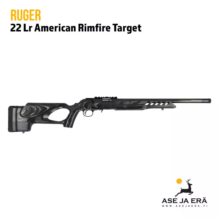 Ruger American Rimfire Target 22LR Pienoiskivääri - Pulttilukkoiset pienoiskiväärit - 736676083602 - 2