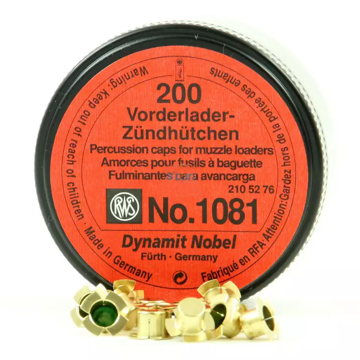 RWS Percusionalli 1081 200 kpl - Mustaruuti ja Percussion nallit - 723364105272 - 3