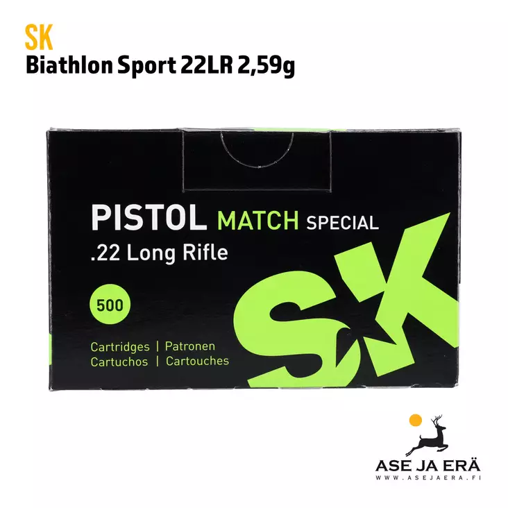 SK Pistol Match Special 22LR 500 kpl - 22 LR patruunat - 4023045422442 - 1