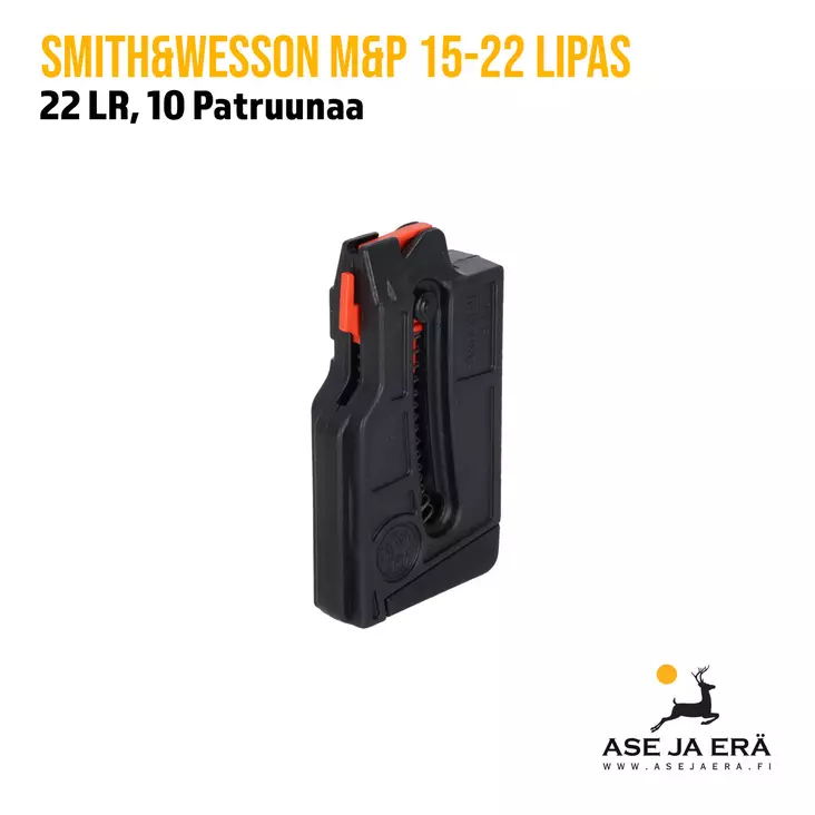 Smith&Wesson M&P 15-22 22LR 10 patruunan lipas pienoiskivääriin - Toiminnallisten aseiden lippaat - 022188143362 - 1