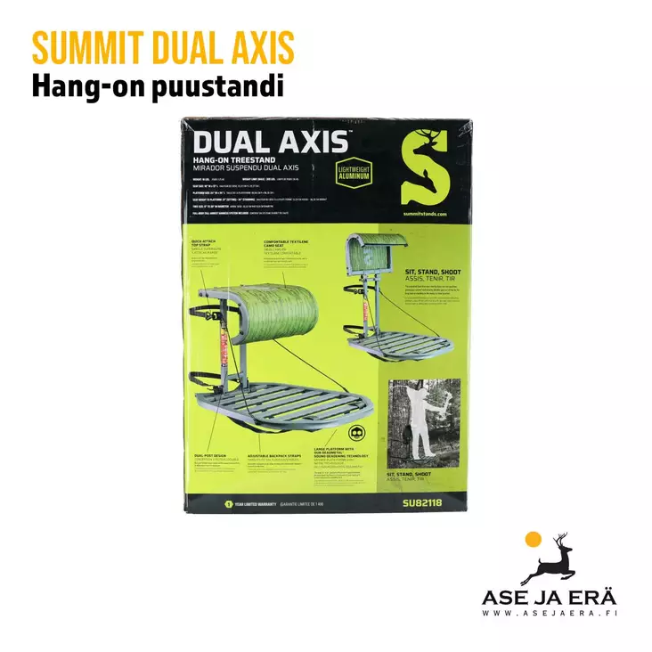 Summit Dual Axis Hang-on puustandi - Puupassit - 716943821182 - 1