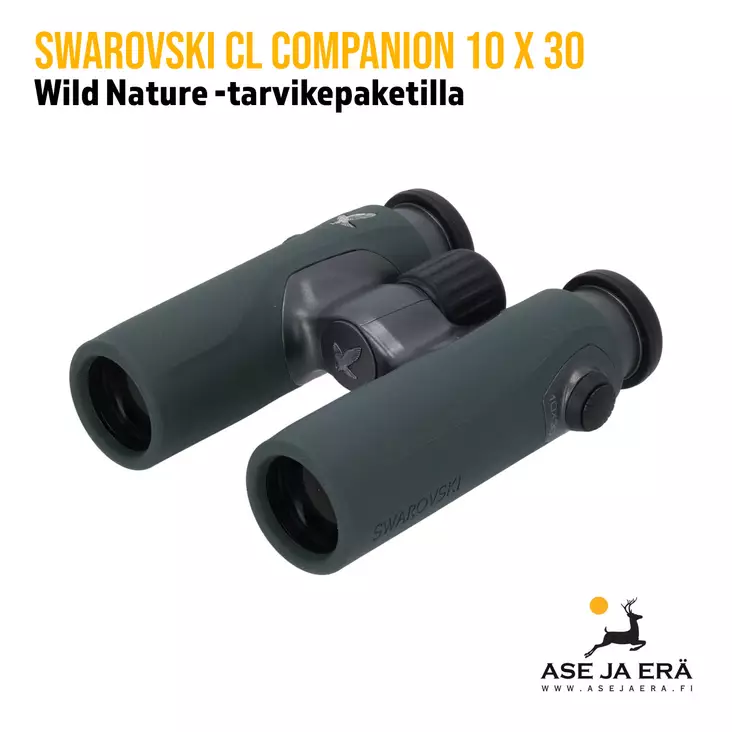 Swarovski CL Companion 10x30 -katselukiikarit tarvikepaketilla - Suurennuskerroin 10x - 9006325087802 - 12
