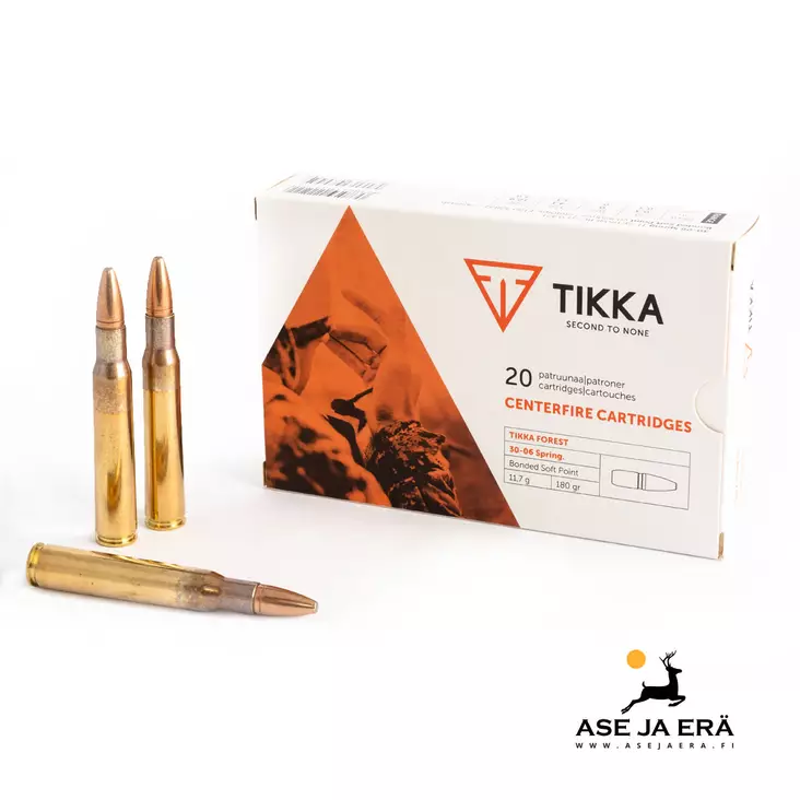 Tikka 30-06 11,7g Softpoint 20 kpl - 30-06 kaliiperi - 6438053111222 - 1