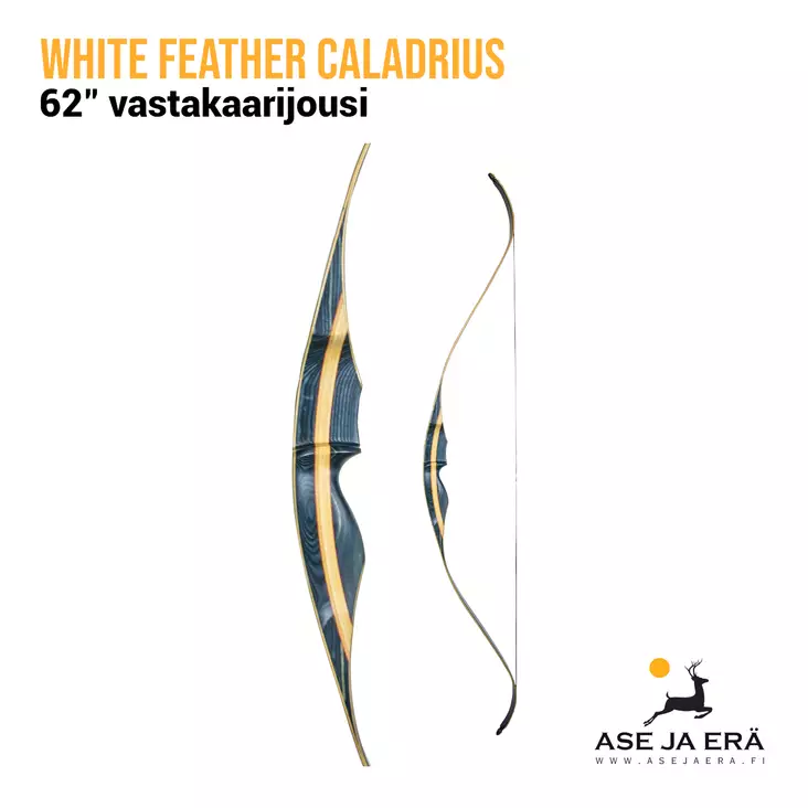 White Feather Caladrius 62" vastakaarijousi - Vastakaarijouset - 8720054607032 - 1
