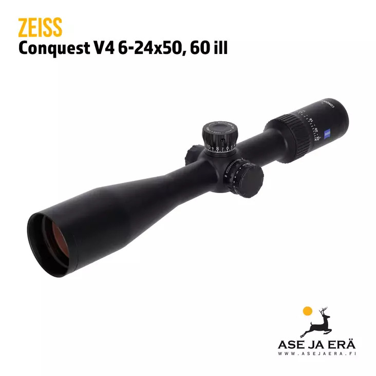 Zeiss Conquest V4 6-24x50 BT 2020 - Zeiss kiikaritähtäimet - 4047006955602 - 1