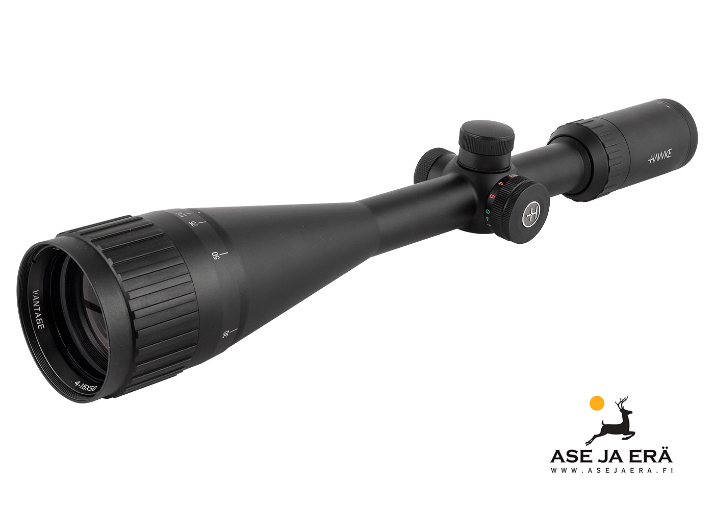 Viseur .17 HMR Rimfire Lunette De Visée Hawke Vantage 4-12x40 - Calibrée .17 HMR - Pour Tir Rimfire Léger Lunette Hawke 4-12x40 Rimfire .17 HMR