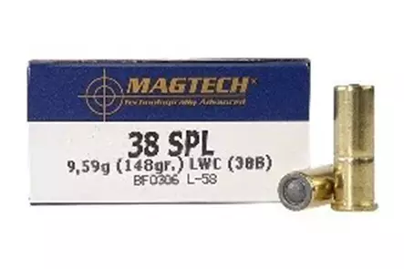 38 SPL Magtech LWC 9,59g 50 kpl (38B) - Revolverin patruunat - 7891798043163 - 2