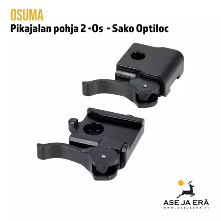 Osuma pikajalan pohja Sako optilock 2-Osainen - Yleiskuva - Pikajalat - 6430068624933 - 1