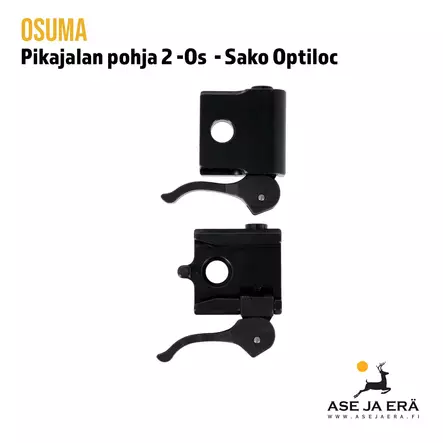 Osuma pikajalan pohja Sako optilock 2-Osainen - Ylhäältäpäin - Pikajalat - 6430068624933 - 2