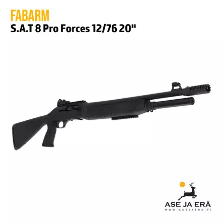 Fabarm S.A.T 8 Pro Forces 12/76 20" puoliautomaattihaulikko - Pumppuhaulikot - 8053670261723 - 2