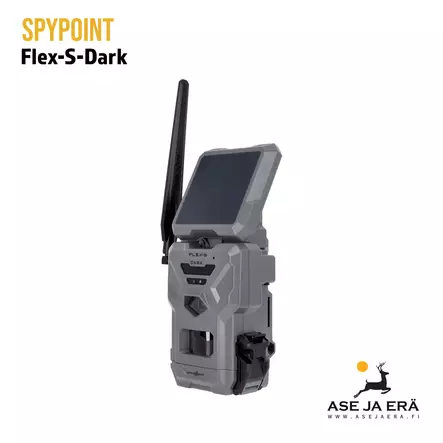 Spypoint Flex-S-Dark riistakamera, etuviistosta - Lähettävä riistakamera - 887157000073 - 2
