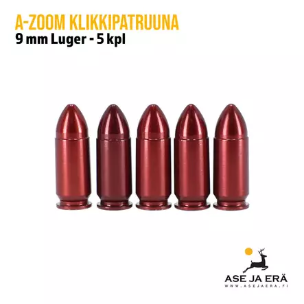 A-ZOOM 9 mm klikkipatruuna 5 kpl - Klikkipatruunat - 666692151163 - 2