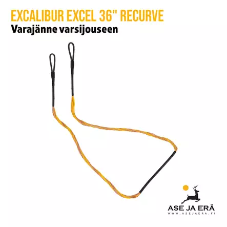 Excalibur Excel 36" Recurve varsijousen varajänne - Valmiit jänteet - 626192019943 - 2