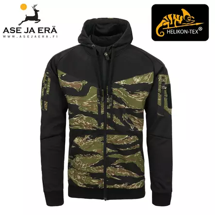 Helikon Rogue huppari - musta/camo - Hupparit - 5908218793323 - 2