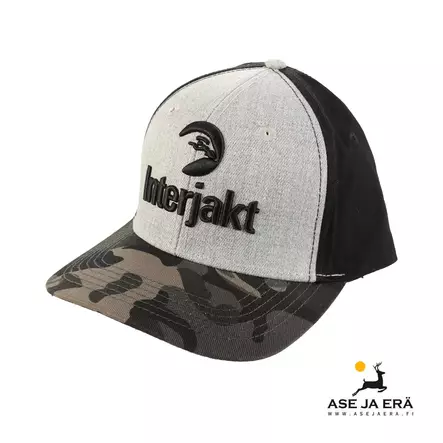 Interjakt lippalakki harmaa/camo - Lippalakit - 7340143709273 - 3