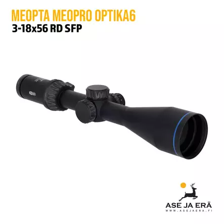 Meopta MeoPro Optika6 3-18x56 RD SFP kiikaritähtäin - Meopta kiikaritähtäimet - 8594050734913 - 27