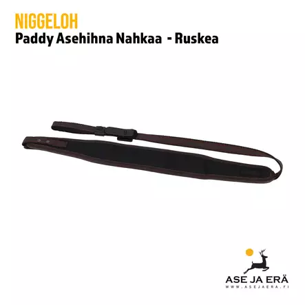 Niggeloh Premium PADDY kiväärin hihna ruskea - Hihnat - 4250057201493 - 2