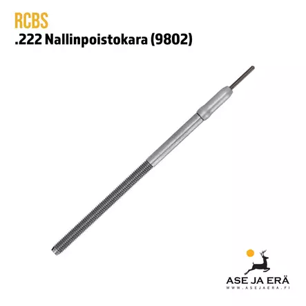 RCBS .222 nallinpoistokara (9802) - Kärki ylöspäin viistossa - Nallinpoistopiikit ja -karat - 076683098023 - 3